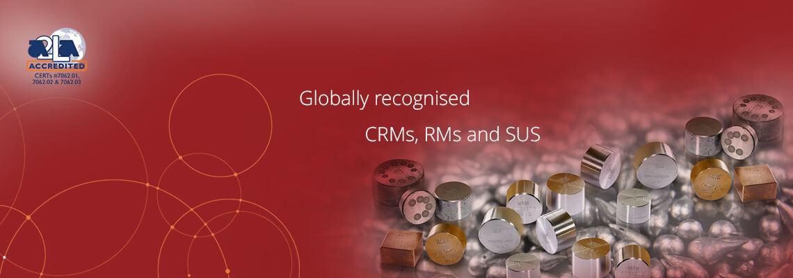 Certified Reference Materials for Spectrometer